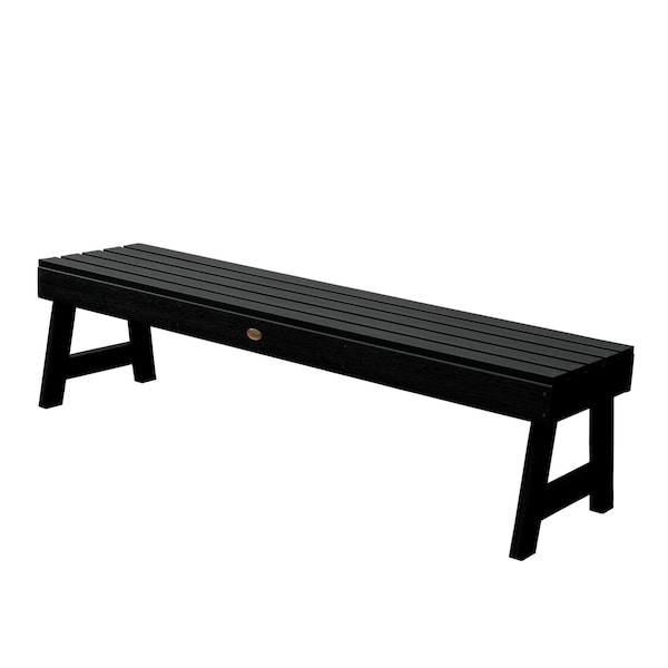 Highwood Usa 5ft Weatherly Picnic Bench Outdoor Furniture for Patio, Backyard, Garden AD-BENN3-BKE - main